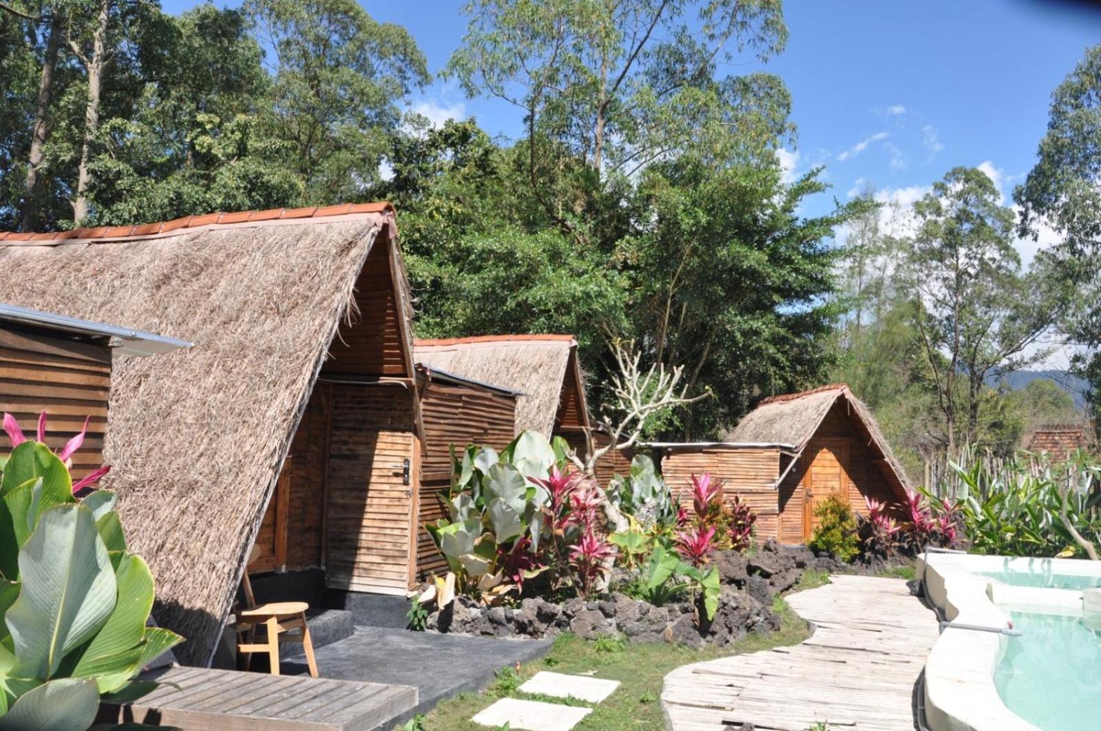 Triangular House And Hot Spring Hotel Kubupenlokan Kültér fotó